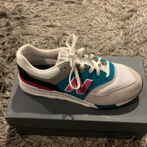 Brand new, New Balance997H, Gray, White, Teal, Pink,